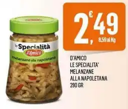 Vibian D'Amico le Specialità melanzane alla napoletana offerta