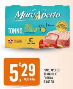 Vibian Mare Aperto tonno olio di oliva offerta