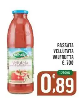 La Mimosa Supermercati Passata vellutata Valfrutta offerta