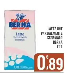 La Mimosa Supermercati Latte parzialmente scremato Berna offerta