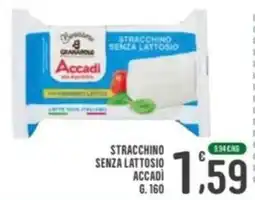 La Mimosa Supermercati Stracchino senza lattosio Accadì offerta