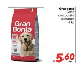 Pac Cash&Carry Gran Bontà Cane croccantini c/manzo offerta