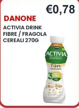 Caramico Danone Activia Drink Fibre / Fragola Cereali offerta