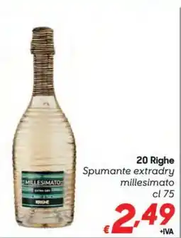 Pac Cash&Carry Spumante extradry millesimato offerta