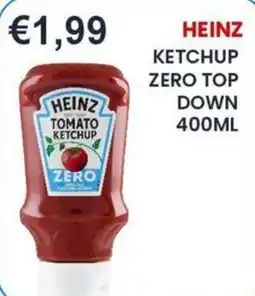 Caramico Heinz ketchup zero top down offerta