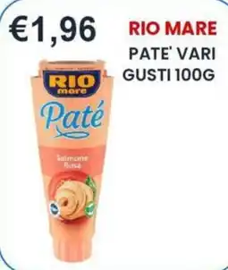 Caramico Rio mare Pate' vari gusti offerta