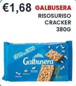 Caramico Risosuriso cracker Galbusera offerta
