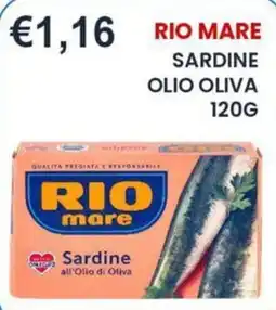 Caramico Rio mare Sardine all'Olio di Oliva offerta