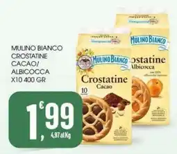Vibian Mulino Bianco Crostatine Cacao offerta