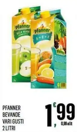 Vibian Pfanner bevande vari gusti offerta