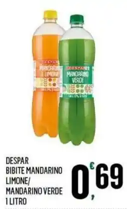 Vibian Despar bibite mandarino limone/mandarino verde offerta
