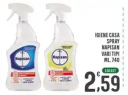 La Mimosa Supermercati Igiene casa spray Napisan offerta