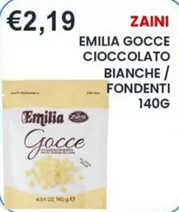 Caramico Emilia Gocce Cioccolato Bianche / Fondenti offerta