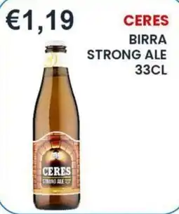 Caramico Ceres birra strong ale offerta