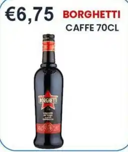 Caramico Borghetti Caffè offerta