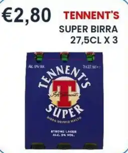 Caramico Tennent's Super Birra offerta