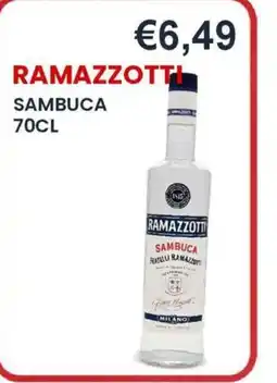 Caramico Ramazzotti Sambuca offerta