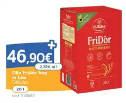 C+C Italmarket Olio Fridòr bag in box Olitalia offerta
