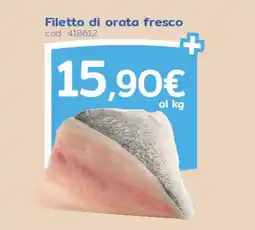 C+C Italmarket Filetto di orata fresco offerta