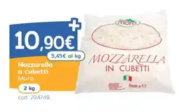 C+C Italmarket Mozzarella a cubetti Moro offerta