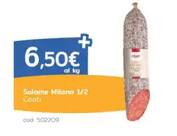 C+C Italmarket Salame Milano 1/2 Coati offerta