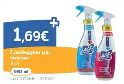 C+C Italmarket Candeggina più mousse Ace offerta