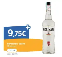 C+C Italmarket Sambuca Extra Molinari offerta