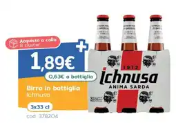 C+C Italmarket Birra in bottiglia Ichnusa offerta