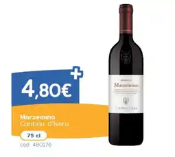 C+C Italmarket Marzemino Cantina d'Isera offerta