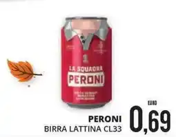 Mazzeo Giocattoli La squadra Peroni birra lattina offerta