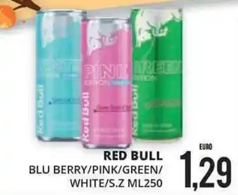 Red Bull Blu Berry/Pink/Green/White