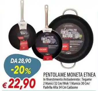 Pentolame Moneta Etnea