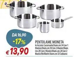 Galassia Pentolame Moneta offerta