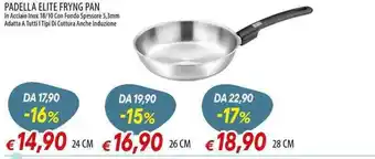 Padella elite fryng pan