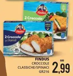 Mazzeo Giocattoli Findus Crocchette classiche/spinaci offerta