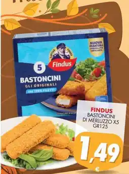 Mazzeo Giocattoli Findus bastoncini di merluzzo offerta