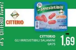 Mazzeo Giocattoli Citterio gli irresistibili salamini offerta