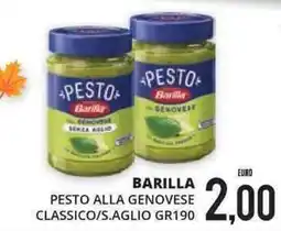 Mazzeo Giocattoli Barilla pesto alla genovese classico offerta
