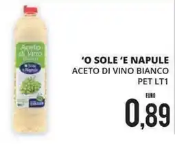 Mazzeo Giocattoli ‘O SOLE ‘E NAPULE Aceto di Vino Bianco offerta
