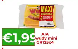 Supermercati Pasquale Prisco AIA wudy mini offerta