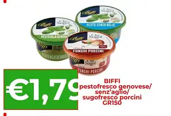 Biffi pestofresco genovese/sugofresco porcini