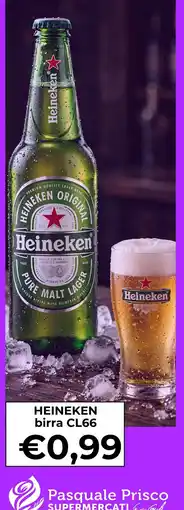 Supermercati Pasquale Prisco Heineken birra offerta