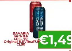 Supermercati Pasquale Prisco BAVARIA birra 8.6 offerta