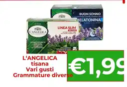Supermercati Pasquale Prisco L'Angelica tisana offerta