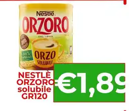 Supermercati Pasquale Prisco Nestlé Orzoro solubile offerta