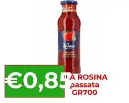 Supermercati Pasquale Prisco La Rosina passata di pomodoro offerta