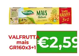 Supermercati Pasquale Prisco Valfrutta mais offerta