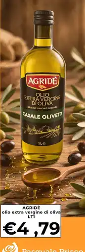 Supermercati Pasquale Prisco Agridè olio extra vergine di oliva offerta