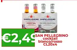 Supermercati Pasquale Prisco San Pellegrino cocktail bianco/rosso offerta