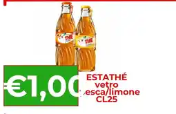 Supermercati Pasquale Prisco Estathé vetro pesca/limone offerta